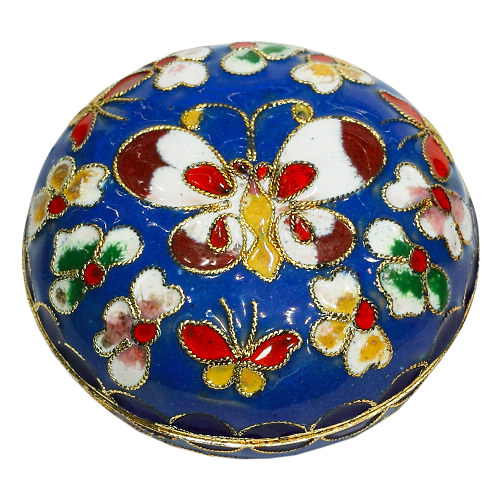 Döschen L 0269 blau - zum Schließen ins Bild klicken